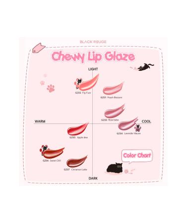 Black Rouge Chewy Lip Glaze GZ02 - Buy Online on GoSupps.com