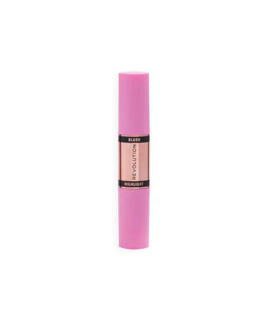 Revolution Blush & Highlighter Stick Mauve Glow - Buy Online on GoSupps.com