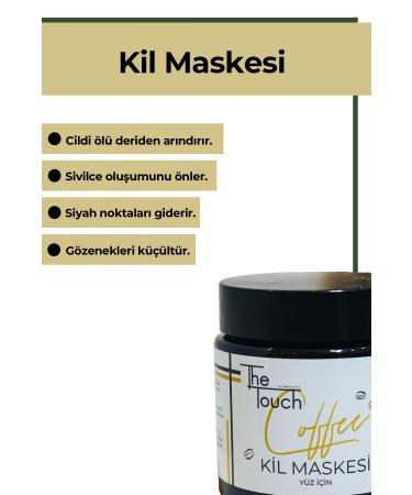 The Touch By Seda Alt n 2 X 100 ml Coffee Clay Mask - Buy Online on GoSupps.com