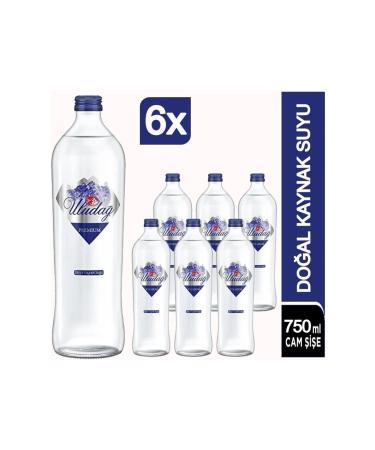Uludag Uludag Water Glass Bottle 750 ml Packaged Water - Buy Online on GoSupps.com