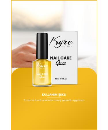 Kyre Nail Care Oil - Almond Oil | Tea Tree Extract | Jojoba Oil - 12 ML - Buy Online on GoSupps.com