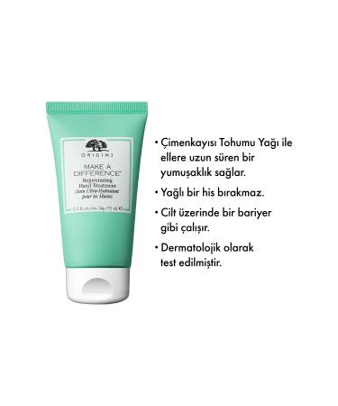 Origins Make A Difference Rejuvenating Hand Treatment 75 ML - Buy Online on GoSupps.com