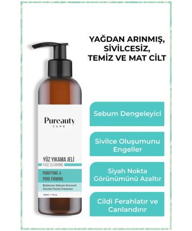 Popilero Anti-Oily and Anti-Acne Purifying Sebum Balancing Face Wash Gel - Buy Online on GoSupps.com