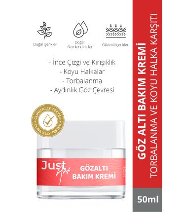 Just Art Under Eye Care Cream and Eye Contour Brightening and Anti-Wrinkle Care Serum - Buy Online on GoSupps.com