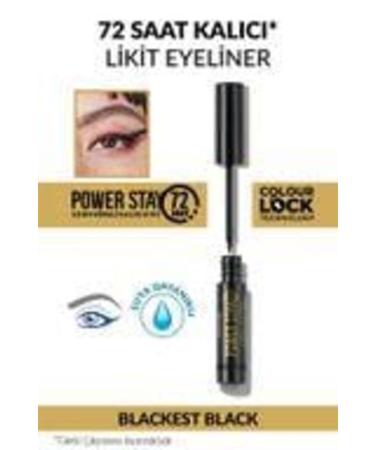 Avon Power Stay 72 Hour Liquid Eyeliner Blackest Black - Buy Online on GoSupps.com
