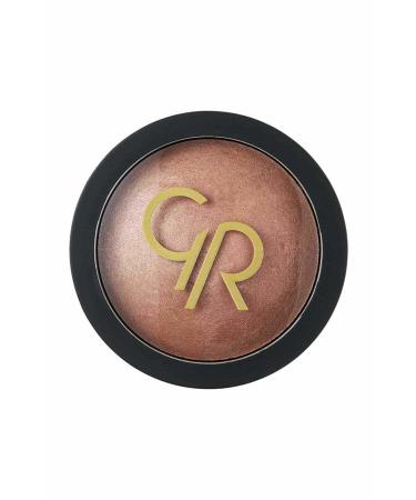 Golden Rose Brightening Blush that spreads evenly on the skin and provides natural brightness-107 Peach Pink eleg.1773