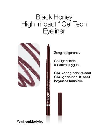 Clinique High Impact Gel Tech Eyeliner - Black Honey