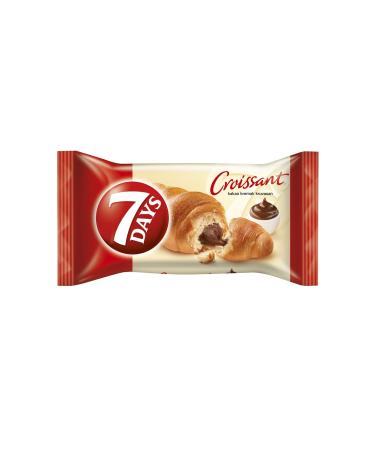 7DAYS Cocoa Cream Filled Croissant 60 gr x 12 Pcs - Buy Online on GoSupps.com