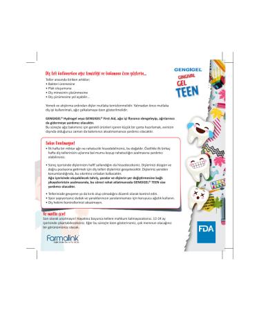 Gengigel Teen Gel Child Damaged Oral Tissue Gel 15 ml - Buy Online on GoSupps.com