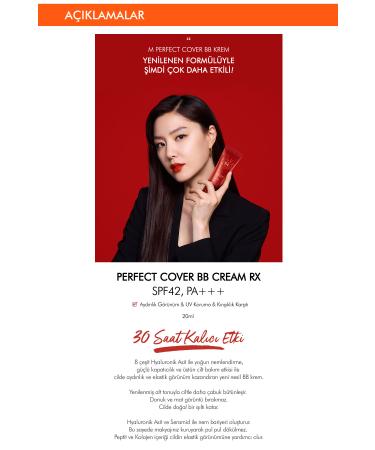 Missha High Coverage and Skin Care Effective New Generation BB Cream M Perfect Cover BB Cream RX SPF42+++ (No.23) - Buy Online on GoSupps.com