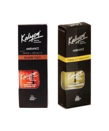 Kalyon Cuticle Cleaner Nail Care Oil Set of 2
