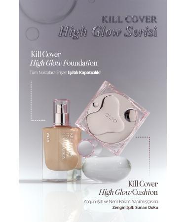 CLIO Intense Moisture and Shine Cushion Kill Cover High-glow Cushion Spf50 Pa (4 GINGER) - Buy Online on GoSupps.com