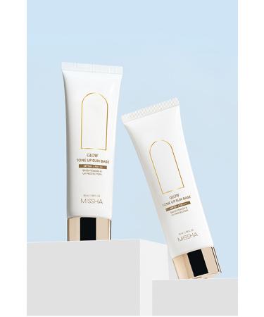 Missha Glow Sun Base SPF50+ Moisturizing Base with Sun Protection Effect for Bright Appearance 50ml - Buy Online on GoSupps.com