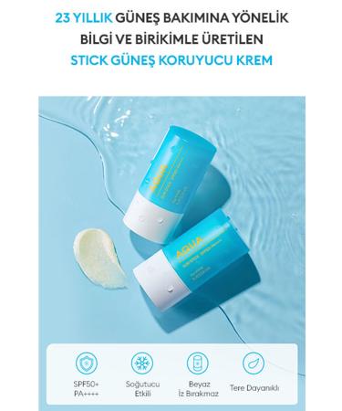 Missha Intensive Moisturizing Waterproof Stick Sun Cream All Around Safe Block Aqua Sun StickSPF50+PA++++ - Buy Online on GoSupps.com