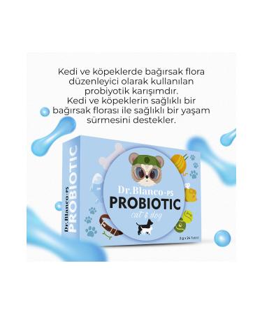 DR. BLANCO Dr.Blanco PS Dog and Cat Probiotic Tablet - Buy Online on GoSupps.com