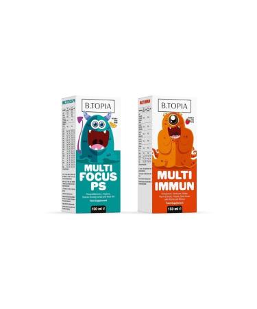 B.TOPIA Multi Focus Ps Syrup Multi Immun Syrup Advantage Package