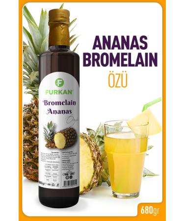 Furkan Natural Products Bromelian Pineapple Extract 680 gr - Buy Online on GoSupps.com