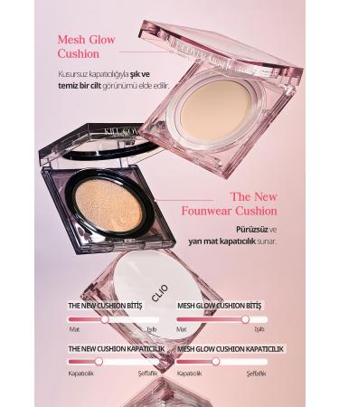 CLIO Permanent Concealer Cushion Kill Cover The New Foundation Cushion Refill Spf50 Pa (2.5 IVORY) - Buy Online on GoSupps.com
