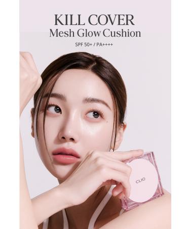 CLIO Intense Moisture and Shine Cushion Kill Cover Mesh Glow Cushion Refill Spf50 Pa (2 LINGERIE) - Buy Online on GoSupps.com