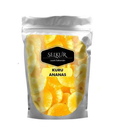SELKUR Dried Pineapple 1KG 1ST QUALITY