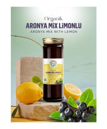 The essence of Anatolia organic production Organic Aronia Mix (LEMON) 120ml