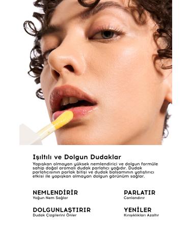 Cream Co. Lip Oil Gloss | Lip Gloss Moisturizing Lip Oil | Passion Fruit Flavor | Vitamin E - Buy Online on GoSupps.com