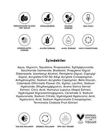 Cream Co. Moisturizer | Water-Based Moisturizing Face Cream Soothing Barrier Repair | All Skin Types - Buy Online on GoSupps.com