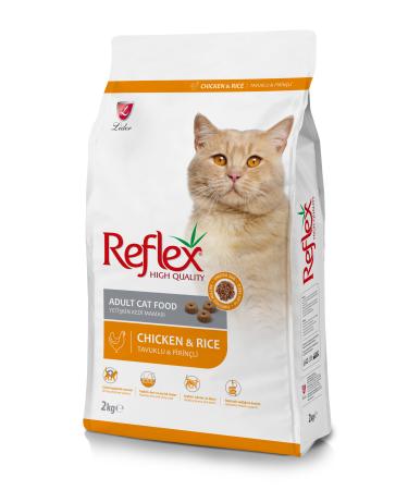 Reflex Chicken Rice Adult Cat Food 2 Kg - Buy Online on GoSupps.com