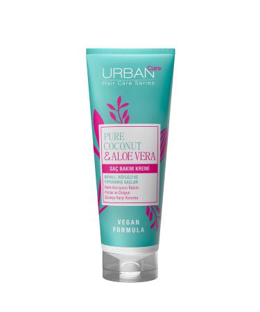 Urban Care Pure Coconut&aloe Vera Color Protecting Hair Care Cream for Dyed Hair-250ml-vegan - Buy Online on GoSupps.com