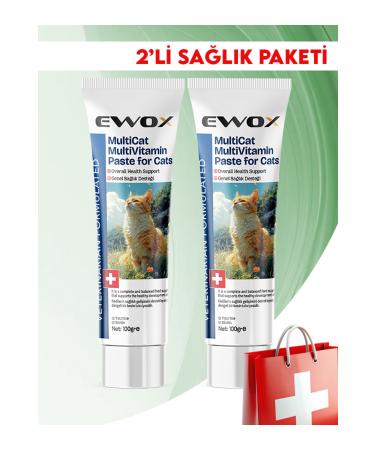 EWOX Cat 2-Pack Health Package (MultiVitamin 2 Pieces)