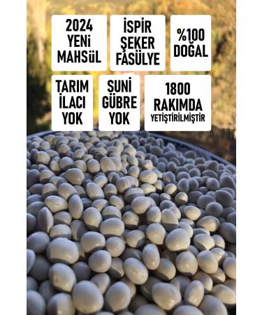 COSMEAGE Ispir Sugar Beans 1000 Gr Sugar Beans Natural Dry Beans