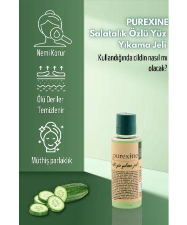 purexine Cucumber Essence Face Wash Gel 100ml Intensive Moisturizer for Dry Skin - Buy Online on GoSupps.com