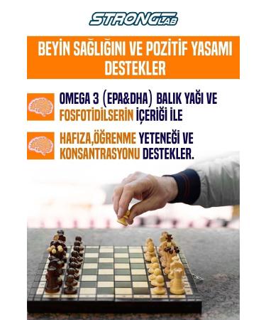 Strong Lab Iceland Premium Omega-3 Fish Oil 1200 Mg(EPA/DHA) D3 k2 Vitamin phosphatidylserine 60 Capsules - Buy Online on GoSupps.com