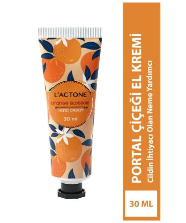 L'ACTONE Orange Blossom Hand Cream 30 ml / Orange Blossom Scented Hand Cream - Buy Online on GoSupps.com