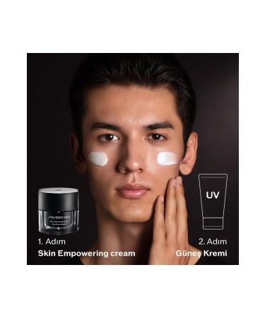 Shiseido MEN SKIN EMPOWERING CREAM Anti-Aging and Anti-Fatigue Moisturizer 50 ml - Buy Online on GoSupps.com