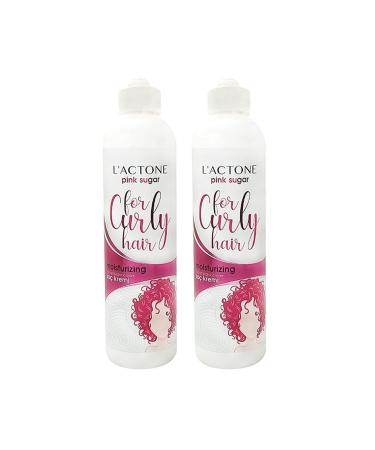 L'ACTONE Pink Sugar Activator Cream for Curly Hair Set of 2 400 ml / Hair Cream