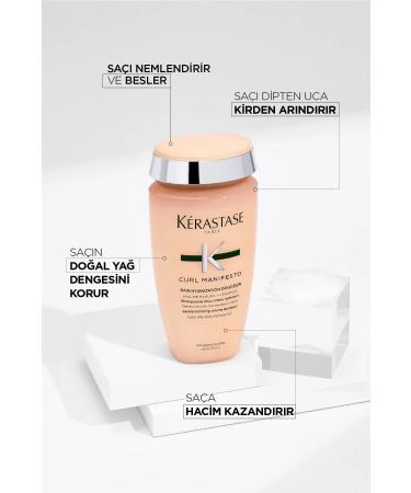 Kerastase 115ktk- Curl Manifesto Curl Defining Shampoo for Curly Hair 250 ktk115
