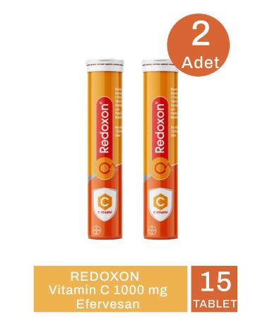 Redoxon Vitamin C 1000 mg Effervescent 15 Tablets 2 Pieces