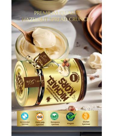 Michael Kors Love Praline Di Cioccolato Al Latte Peanut Butter Croquant Hazelnut Butter 330gx2 - Buy Online on GoSupps.com