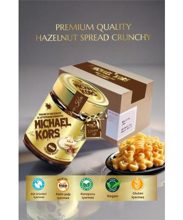 Michael Kors Love Michael Kors Praline D Cioccolato Al Latte Prali Biscuit Paste + Croquant Hazelnut Paste 330gx2 - Buy Online on GoSupps.com
