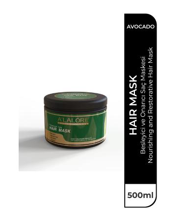 ALALORE Nourishing and Repairing Professional Hair Mask Avocado - 500 ml