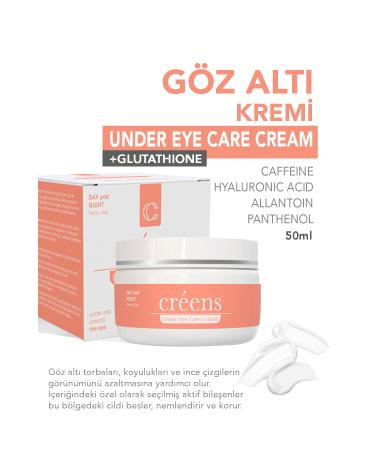 Creens Under-Eye Brightening Anti-Wrinkle and Anti-Puffiness Glutathione Care Cream