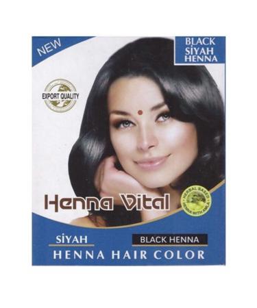 Henne Henna Vital Indian Henna 6-Piece Black