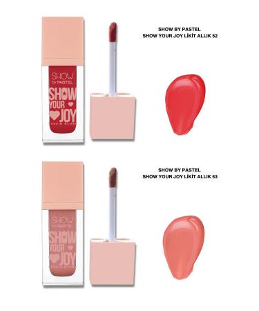 Show by Pastel Show your Joy Liquid Blush No 52 + Show Your Joy Liquid Blush 53 Dual Set with Advantageous Price - Buy Online on GoSupps.com