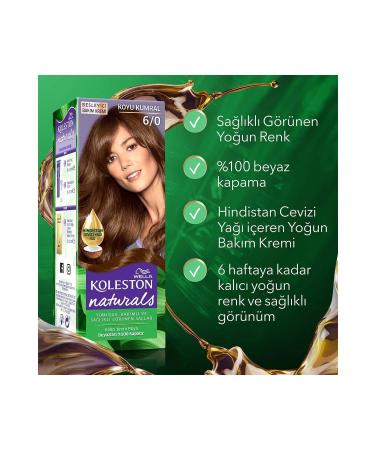 Wella Koleston Naturals 6/0 Dark Blonde X2 Pieces - Buy Online on GoSupps.com