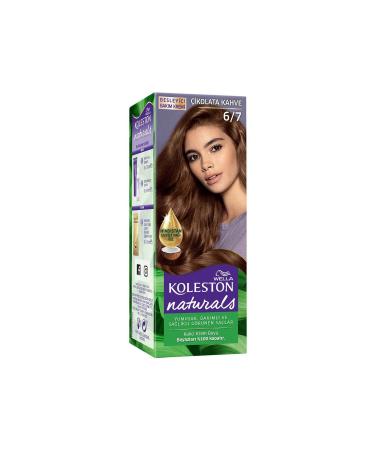 Wella Koleston Naturals Hair Dye 6/7 Chocolate Brown - Buy Online on GoSupps.com
