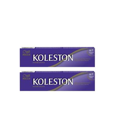Wella Koleston Tube Hair Dye 6/7 Chocolate Brown X 2 Pieces - Buy Online on GoSupps.com