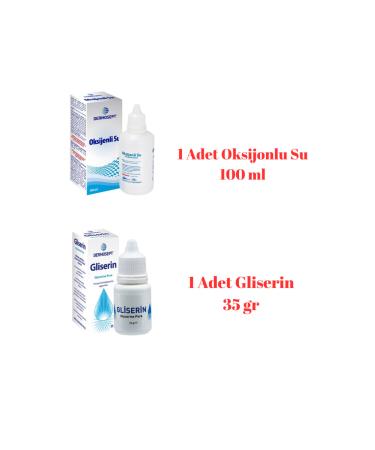 Dermosept 35 Gr Glycerin + 100 Ml Oxygen Water (set of 2)