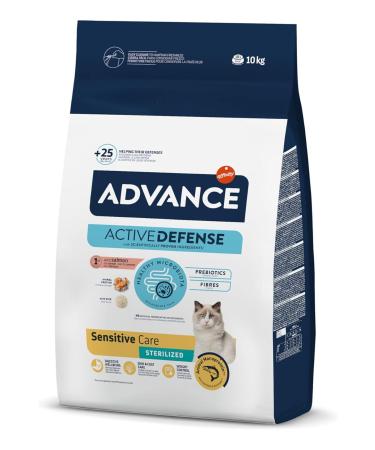 Advance Sensitive Salmon Adult Cat Food 10 Kg Current Sk Sent.