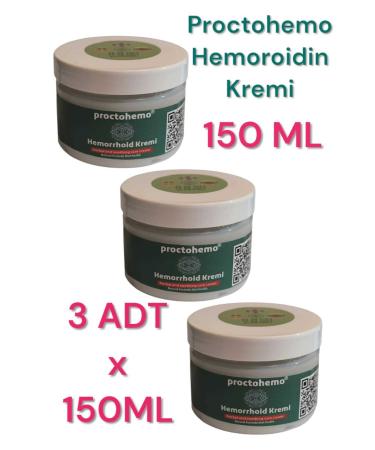 beauty cl nic Proctohemo Cream 150 ml 3 Pieces